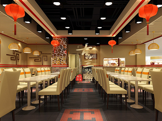 马尔康快餐厅设计|卤肉店·快餐厅设计案例|马尔康快餐厅设计公司