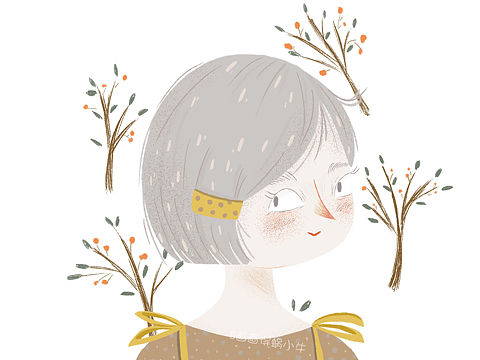 一组复古头像（个人主页-ZMzgwNzQzNzI=） - 儿童插画 - 站酷设计师画画的蜗小牛原创素材 - 站酷ZCOOL