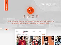 MOOF Fashion App Design