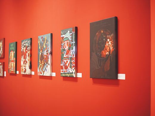 圣诞主题插画展