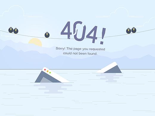 Web - 404 page