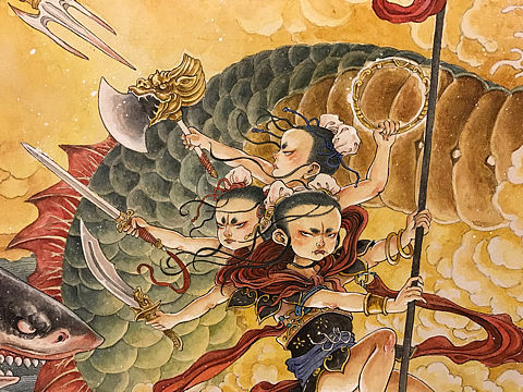 哪吒闹海