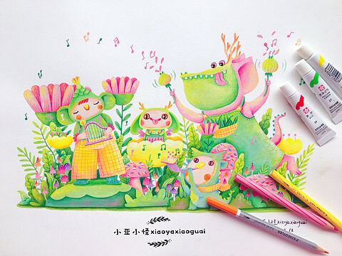 春天小怪乐队 小亚小怪