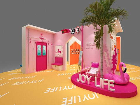 地产开盘情景美陈