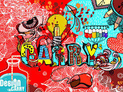 carry&nbsp;商业广告插画