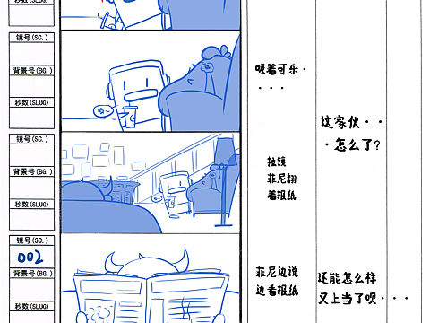 防诈骗动画分镜设计