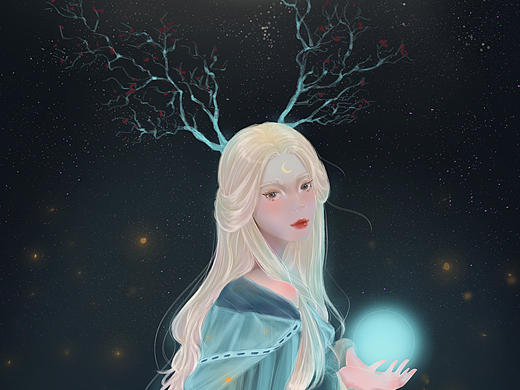 插画，林深时见鹿（个人主页-ZNTE5NTY5MjA=） - 绘本 - 站酷设计师xxxxxxzy11原创素材 - 站酷ZCOOL