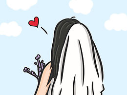 情侶頭像臨摹真人