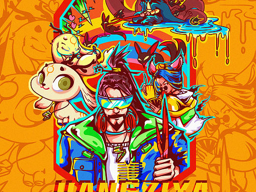 中国古典人物系列插画1