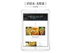 淘宝详情页/广西蜂蜜/龙眼蜜/美食特产/蜜糖/电商描述页设计
