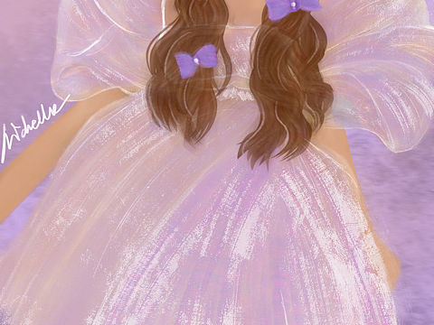 纱裙练习（个人主页-ZNjA1MjUxMDg=） - 绘画 - 站酷设计师会瘦的米雪儿原创素材 - 站酷ZCOOL