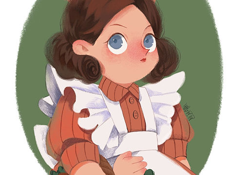 又画了一个头像～