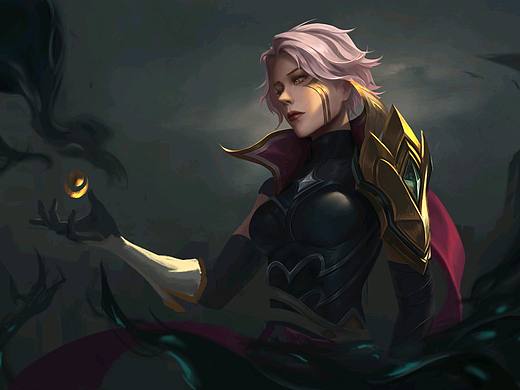 插画 英雄联盟 光明哨兵 锐雯同人