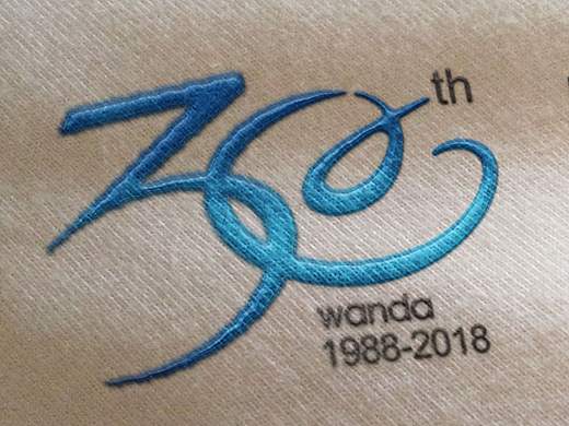 万达集团30周年LOGO