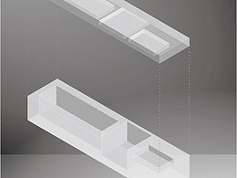 2.5D包装内衬效果与尺寸