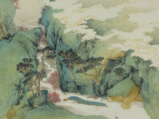 青绿山水——还未提款