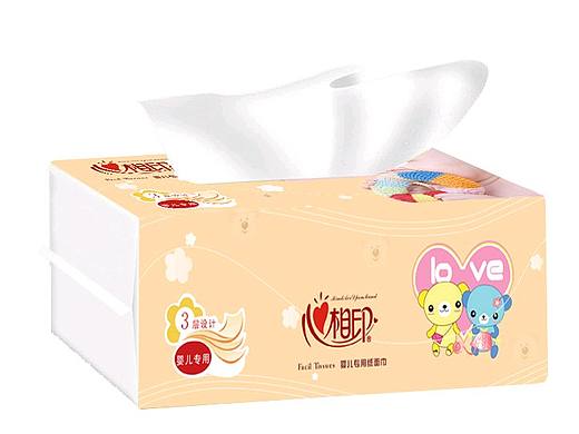 心心相印纸巾包装设计