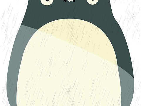 龙猫30年，体力支持（个人主页-ZMzIxNTQ2MDQ=） - 商业插画 - 站酷设计师livvvil原创素材 - 站酷ZCOOL