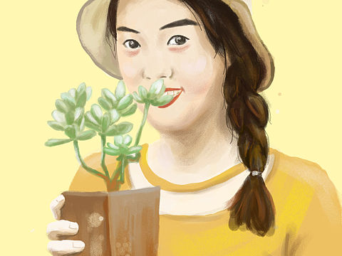 小清新（个人主页-ZMjEyMzY2NjQ=） - 新锐潮流插画 - 站酷设计师高梗梗原创素材 - 站酷ZCOOL