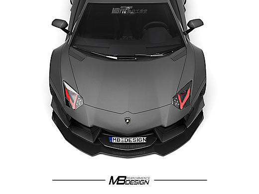 MByte 设计工作室 近期作品 Lamborghini Aventador Widebodykit