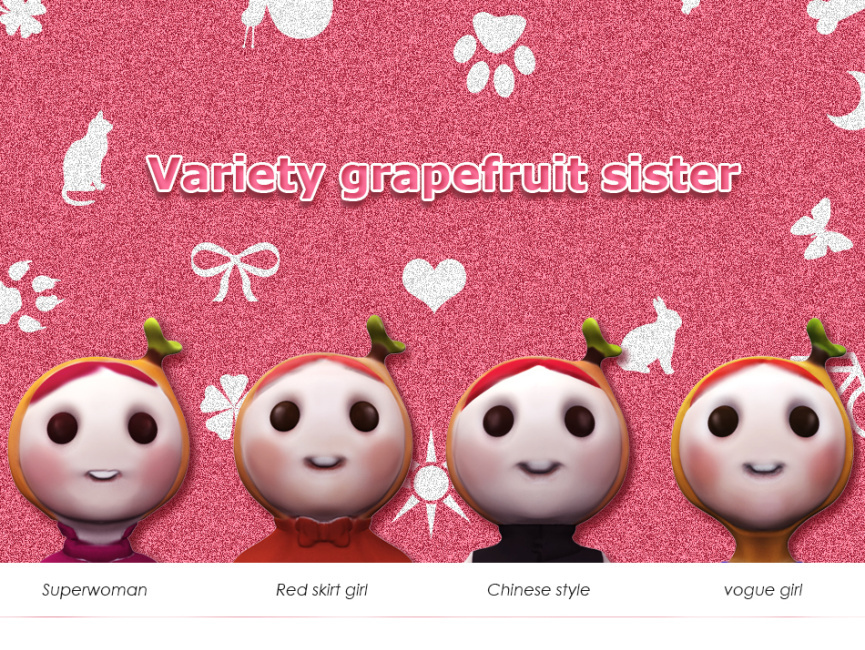 Variety grapefruit sister_lihaibo688站酷ZCOOL