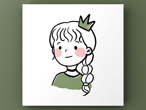 可愛(ài)頭像（個(gè)人主頁(yè)-ZMzM3NTc5MjA=） - 藝術(shù)插畫(huà) - 站酷設(shè)計(jì)師愛(ài)畫(huà)畫(huà)的RUOYU原創(chuàng)素材 - 站酷ZCOOL