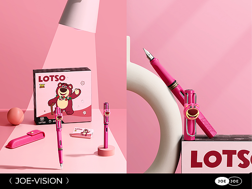 草莓熊『LOTSO｜趣味钢笔礼盒』X JOE VISION