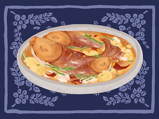 手绘食物