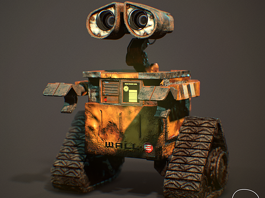 机器人瓦力 临摹片段