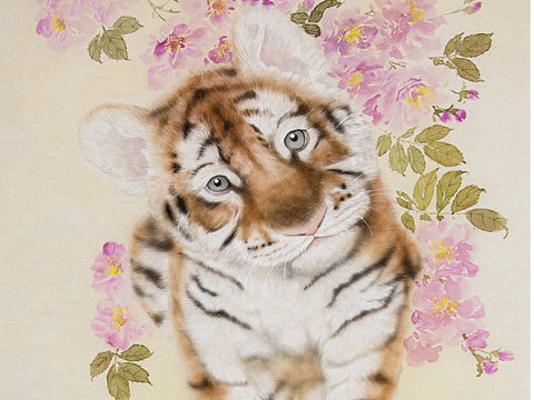 如虎添翼（個(gè)人主頁(yè)-ZNTkzMDQ3NDA=） - 繪畫(huà) - 站酷設(shè)計(jì)師水墨畫(huà)家黃云亮原創(chuàng)素材 - 站酷ZCOOL