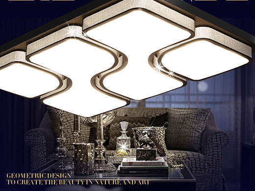 轻奢风格吸顶灯（个人主页-ZMTg1MDQxMTI=） - 电商 - 站酷设计师故人1993原创素材 - 站酷ZCOOL