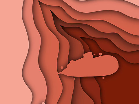 剪纸风海报设计