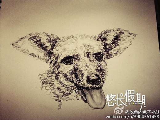 狗狗（個人主頁-ZMTc3MzI2NDg=） - 繪畫 - 站酷設(shè)計(jì)師吃魚的兔子MJ原創(chuàng)素材 - 站酷ZCOOL