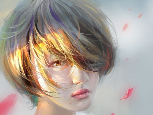 太阳好晒啊