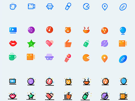 icon图标（个人主页-ZMjkwMDMxNjA=） - 图标 - 站酷设计师龙儿_原创素材 - 站酷ZCOOL