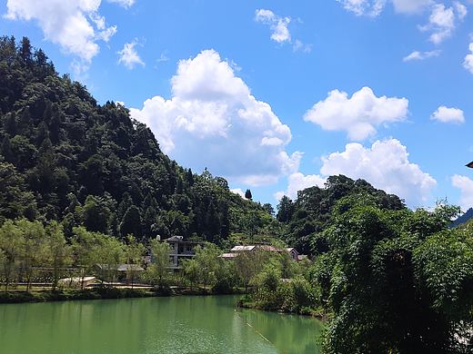 碧水蓝天，天气好好！