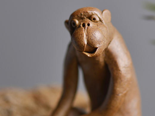 景德镇陶瓷动物猴子摆件工艺品、礼品