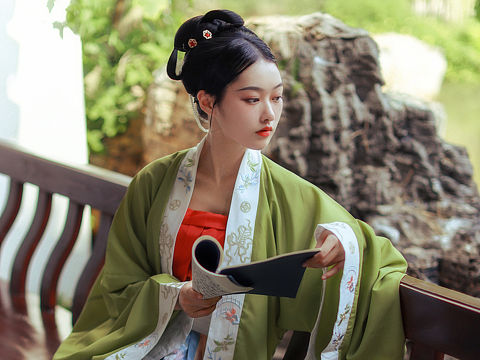 汉服古风人像