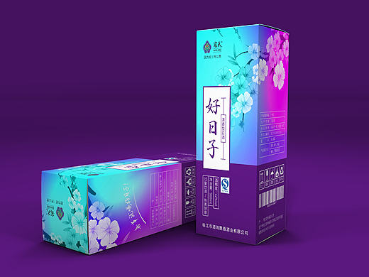 “好日子白酒”外包裝盒設(shè)計(jì)（個(gè)人主頁-ZMTgwMjE1OTI=） - 包裝 - 站酷設(shè)計(jì)師etruscan原創(chuàng)素材 - 站酷ZCOOL