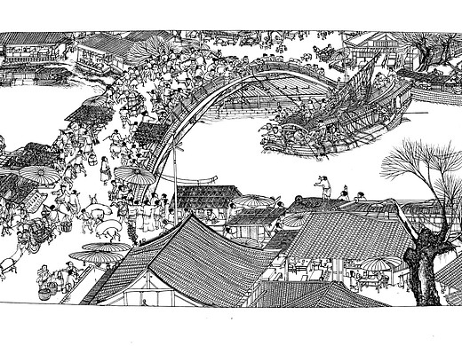陈澎手绘:《清明上河图》第五章