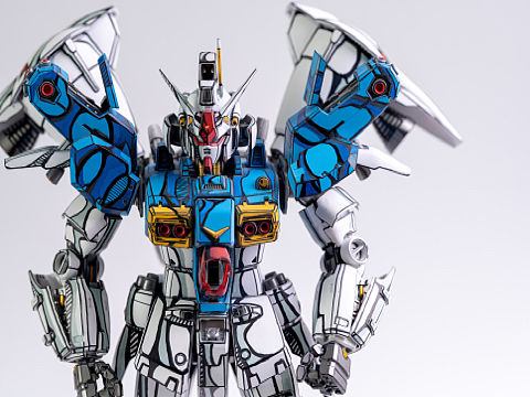 高达 pg GP01 瞎涂
