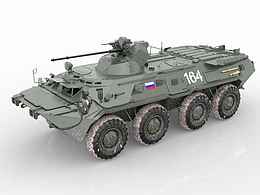 俄BTR 80A步战车