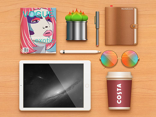 2016年-扁平拟物练习