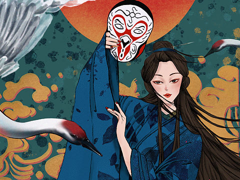 中国风（Chinese elements）原创插画/安