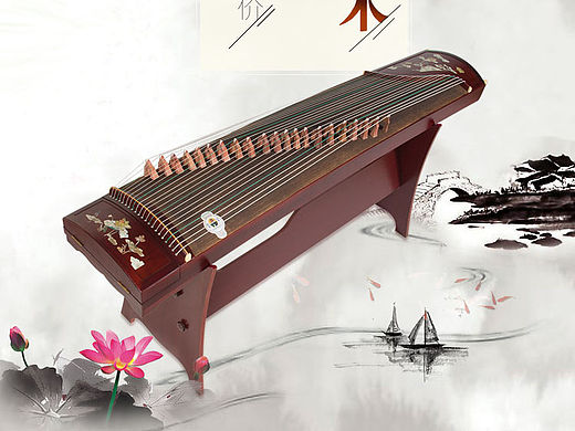 古筝海报