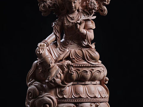 【绿度母—老山檀黑肉手作】 