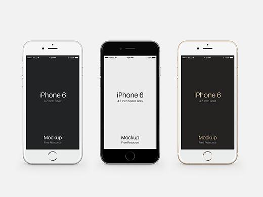 苹果6手机模型iPhone6模型psd