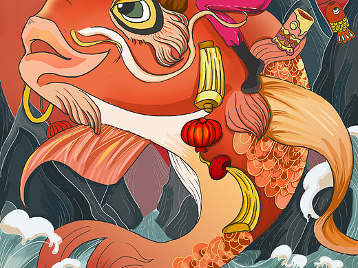 年年有余主题红包设计