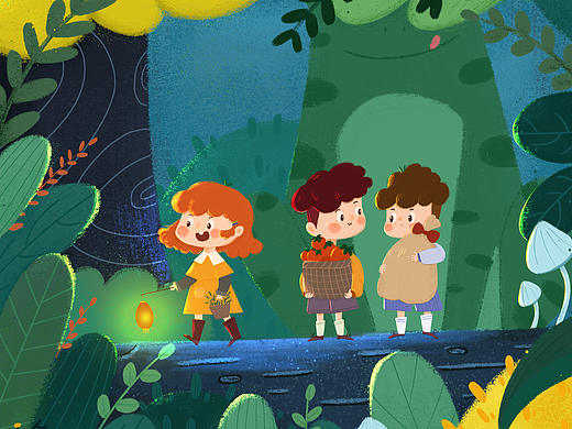 儿童插画（个人主页-ZNTgwODQzNTI=） - 儿童插画 - 站酷设计师小红番薯cc原创素材 - 站酷ZCOOL