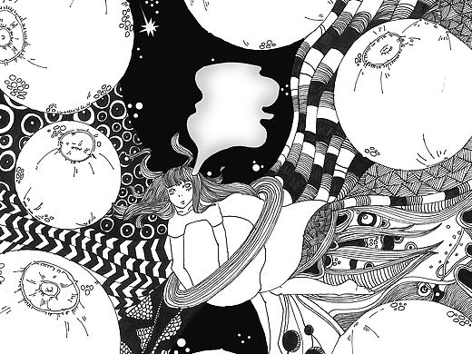 ＃青春答卷2016＃<蜕>系列主题插画